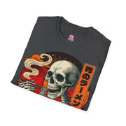 Anime Matrix halloween T-Shirt ramen eting sekeleton