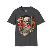 Anime Matrix halloween T-Shirt ramen eting sekeleton