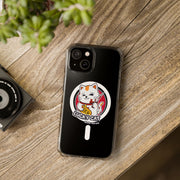 Magnetic Clear Impact Cases Lucky Cat