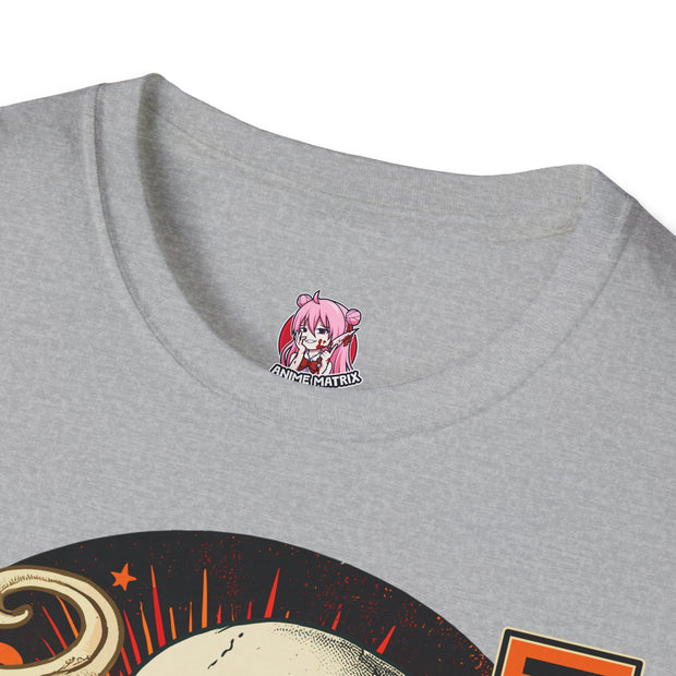 Anime Matrix halloween T-Shirt ramen eting sekeleton