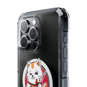 Magnetic Clear Impact Cases Lucky Cat