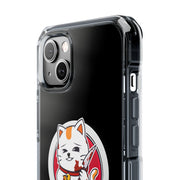 Magnetic Clear Impact Cases Lucky Cat