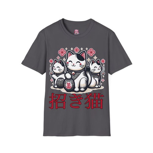 Hello Lucky Cat T - Shirt - Anime Matrix