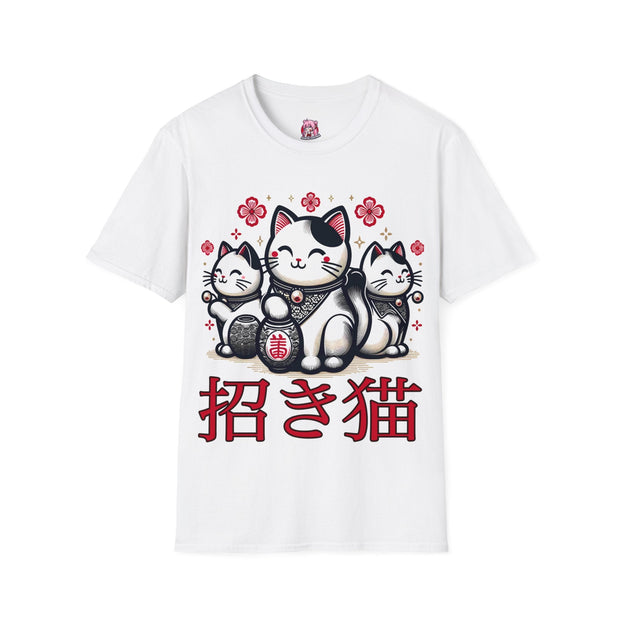 Hello Lucky Cat T - Shirt - Anime Matrix