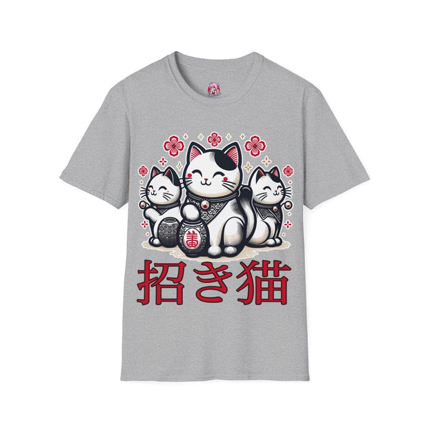 Hello Lucky Cat T - Shirt - Anime Matrix