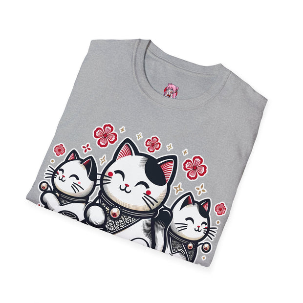 Hello Lucky Cat T - Shirt - Anime Matrix