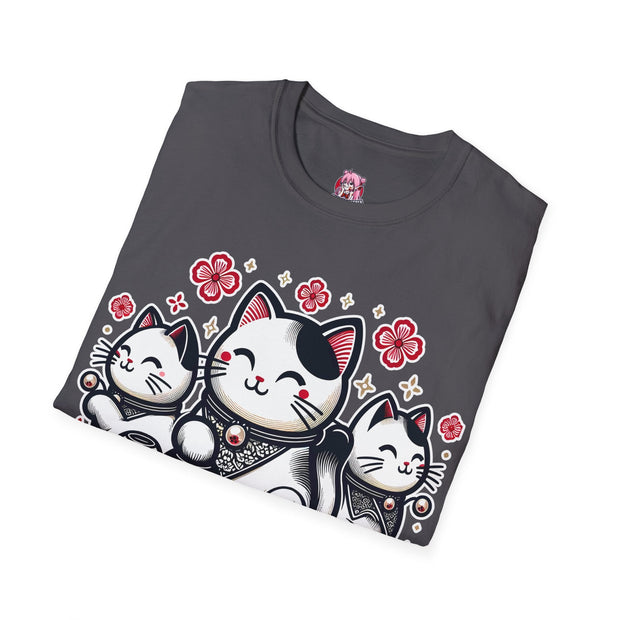 Hello Lucky Cat T - Shirt - Anime Matrix