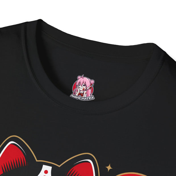 Smiling Summer Lucky cat T - Shirt - Anime Matrix