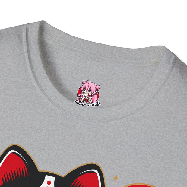 Smiling Summer Lucky cat T - Shirt - Anime Matrix