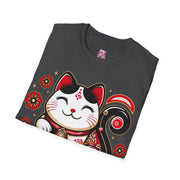 Smiling Summer Lucky cat T - Shirt - Anime Matrix