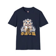 Unisex Japan Lucky Cat T - Shirt - Anime Matrix