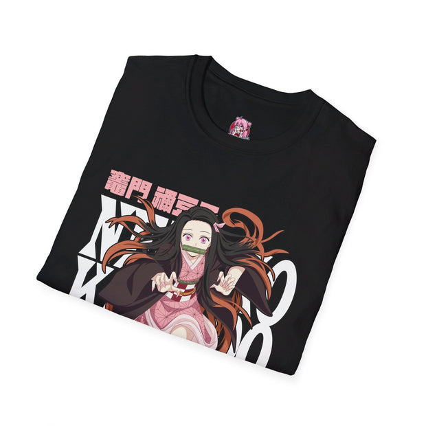 Unisex nezuko front back desgin T - Shirt - Anime Matrix