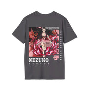 Unisex nezuko front back desgin T - Shirt - Anime Matrix