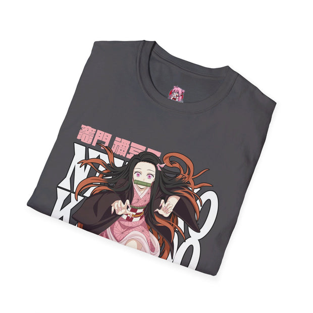 Unisex nezuko front back desgin T - Shirt - Anime Matrix