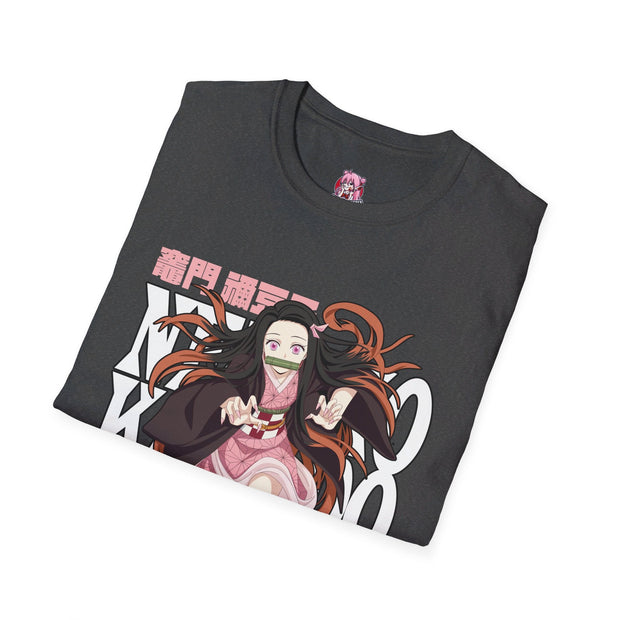 Unisex nezuko front back desgin T - Shirt - Anime Matrix