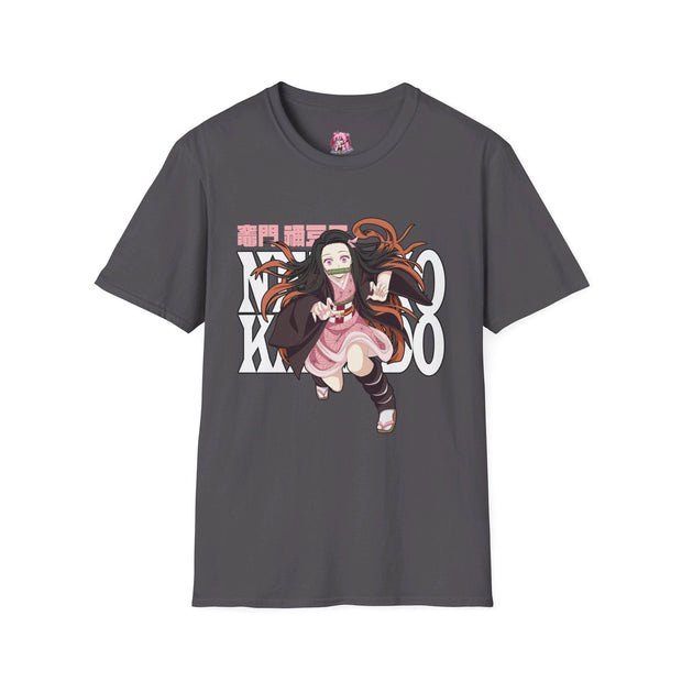 Unisex nezuko front back desgin T - Shirt - Anime Matrix