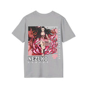 Unisex nezuko front back desgin T - Shirt - Anime Matrix