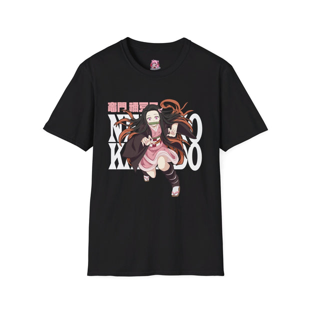 Unisex nezuko front back desgin T - Shirt - Anime Matrix