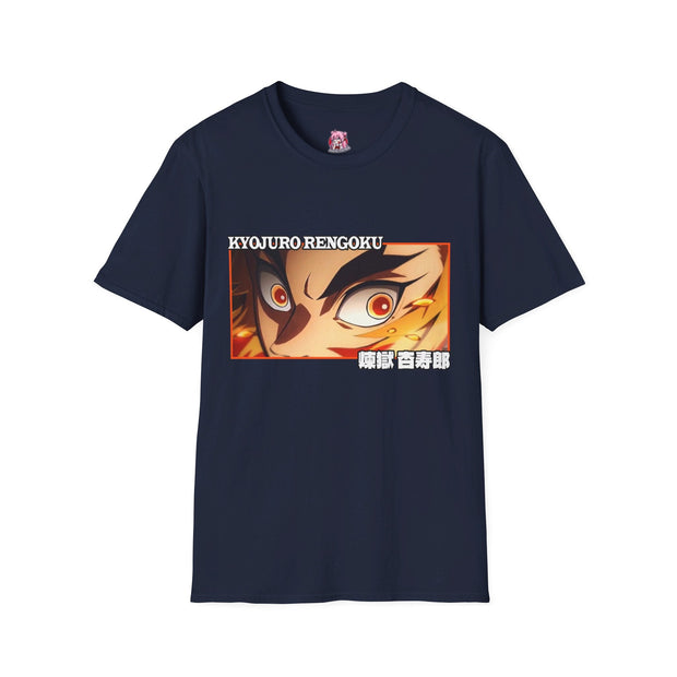 Unisex Rengoku front back desgin T - Shirt - Anime Matrix