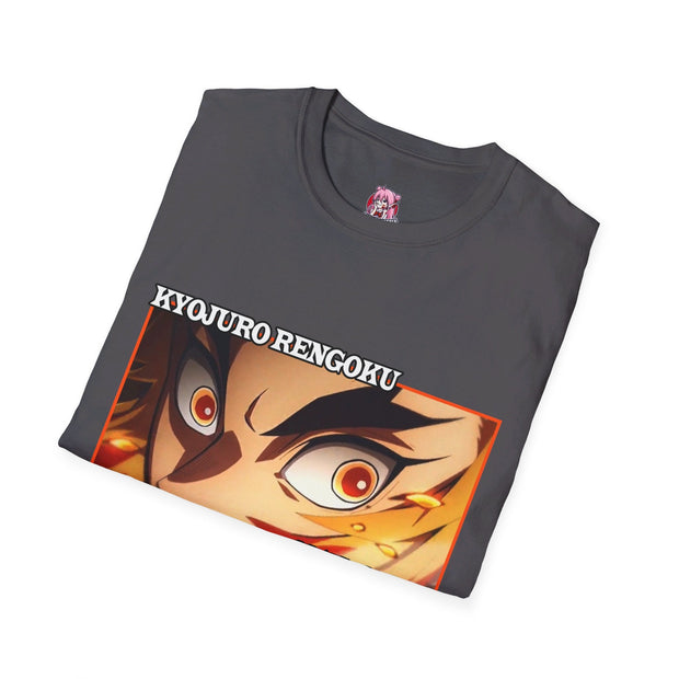 Unisex Rengoku front back desgin T - Shirt - Anime Matrix