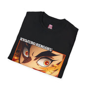 Unisex Rengoku front back desgin T - Shirt - Anime Matrix