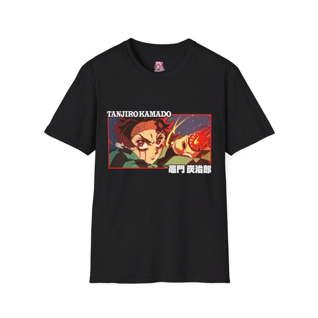 Unisex Tanjro front back desgin T - Shirt - Anime Matrix