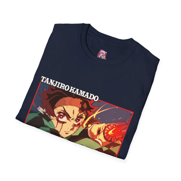 Unisex Tanjro front back desgin T - Shirt - Anime Matrix