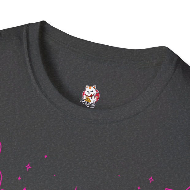 Unisex Tecno Japan Lucky Cat T - Shirt - Anime Matrix