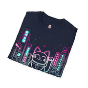 Unisex Tecno Japan Lucky Cat T - Shirt - Anime Matrix